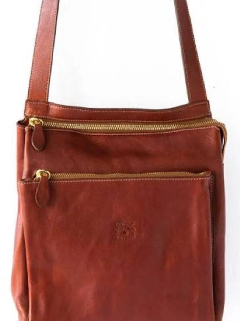 Il Bisonte Jamie Leather Crossbody Bag – Made in Italy